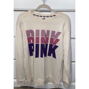 VS Pink Retro Crewneck